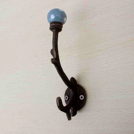Dark Grey Dot Tree Hooks-EHG-07